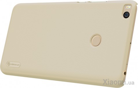 Чехол бампер Nillkin Frosted Shield для Xiaomi Mi Max 2 Gold